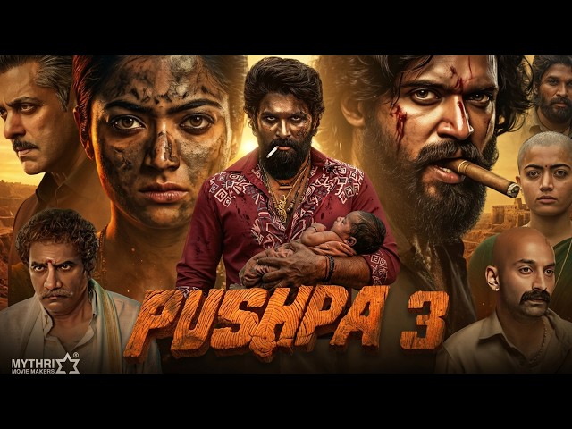 Pushpa 3 Full Movie Hindi Dubbed 2026 | Allu Arjun New Movie | New South Movie 2026 | Latest Update SDDEFAULT Thumbnail