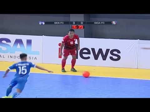SKN FC KEBUMEN VS GIGA FC LAMPUNG FT  3 2    Extra Joss Futsal Profesional 2018