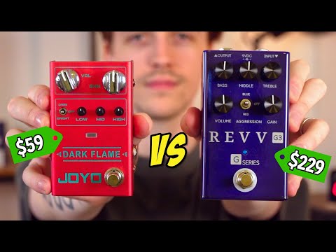 Joyo Dark Flame vs Revv G3 - $59 vs $229 Distortion Pedal