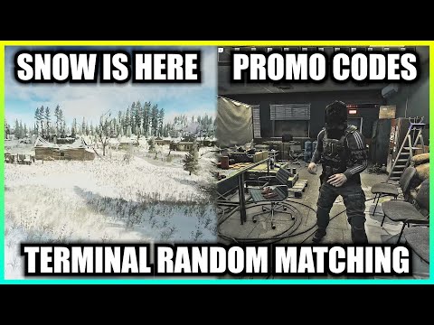 Snow is Here, Terminal is Not SOLO, but Random Matching? Additional Promo codes
