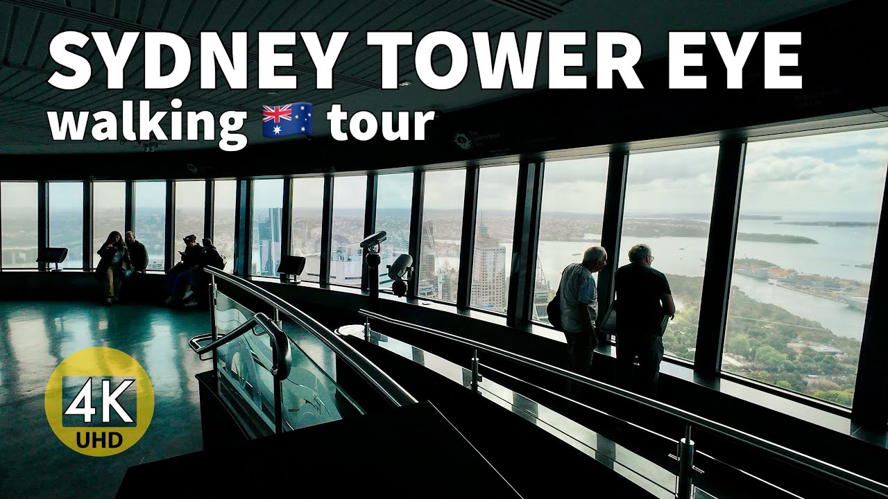 Embark on a captivating walking tour at Sydney Tower Eye.