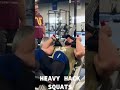 700lb HACK SQUATS