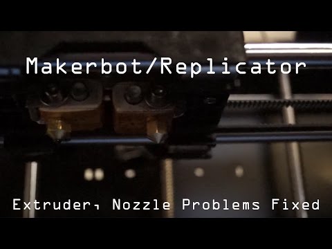 CTC Replicator Extruder/Nozzle Troubleshooting and Fix