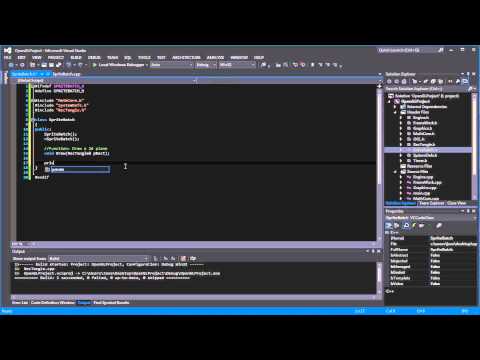 C++ OpenGL 4.0 Tutorial 7 - SpriteBatch Class Part 1
