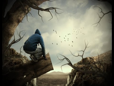 Men Jump |  Photoshop Fantasy Manipulation Tutorial 2018