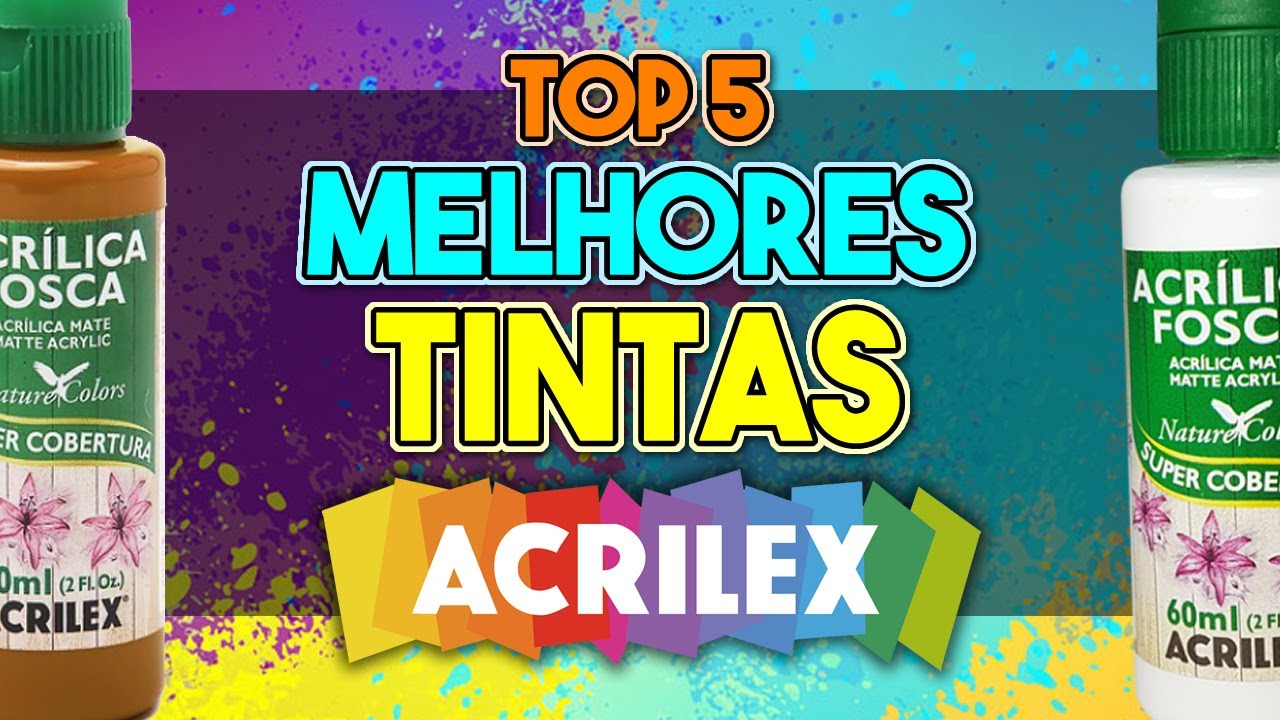 Watch Now Top 5 melhores cores (tintas) da Acrilex Top 5 melhores cores (tintas) da Acrilex