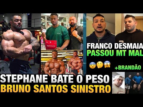 FRANCÊS BATE O PESO - FRANCO DESMAIOU APÓS PASSAR MAL E QUASE DESISTIU DE COMPETIR + BRANDÃO E BRUNO