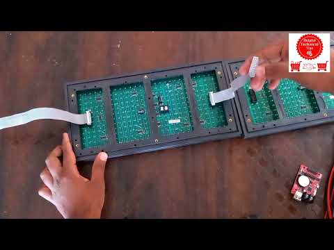 P10 LED Display with DIY Starter Kit    P10 LED Scrolling Board DIY Starter KIT