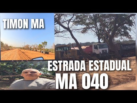 FIM DA POEIRA! MA-040: Depois de 40 anos finalmente vai ser asfaltada?