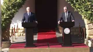 Cumhurbaşkanı AKINCI ve TC Dışişleri Bakanı Çavuşoğlu Ortak Basın Açık