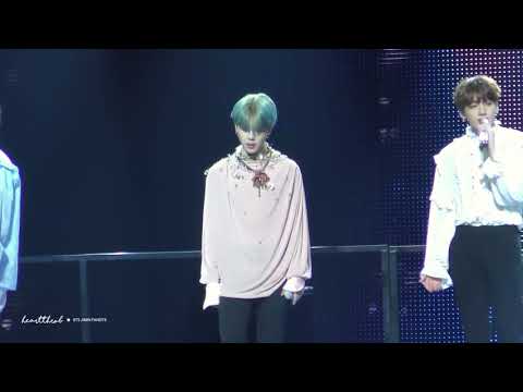 181016 LOVE YOURSELF IN BERLIN   TRUTH UNTOLD BTS JIMIN FOCUS 전하지 못한 진심 지민 직캠