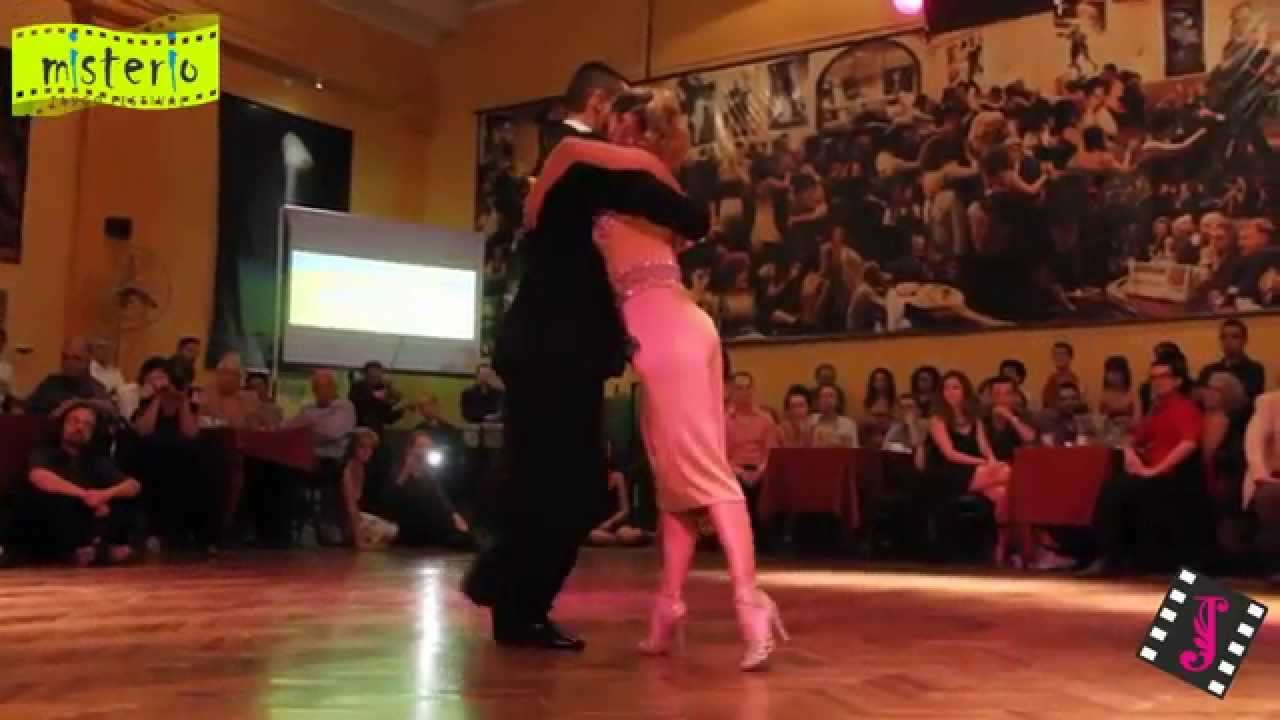 JAVIER RODRIGUEZ Y NOELIA BARSI en el MISTERIO TANGO FESTIVAL 2015