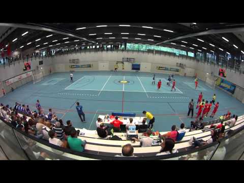 Minervacup2015: Futsal Dinamo Zagreb - Swiss Futsal Nationalteam 5 : 1