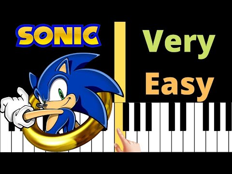 Sonic Pocket Adventure Theme | VERY EASY Piano Tutorial