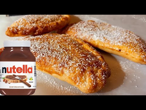 Air Fryer Nutella Hand Pies | Nutella Turnover Recipe | Nutella