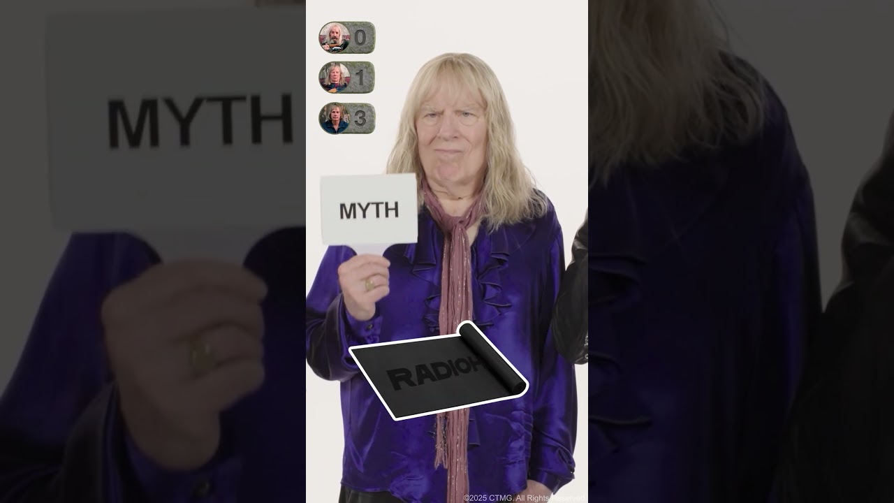 Where can we buy a mini Stonehenge? Spinal Tap play Myth or Merch