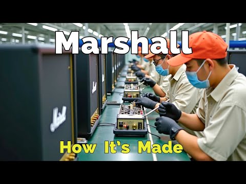 How Marshall Amps Are Made – From Wood to Rock Legend | THE MAKING