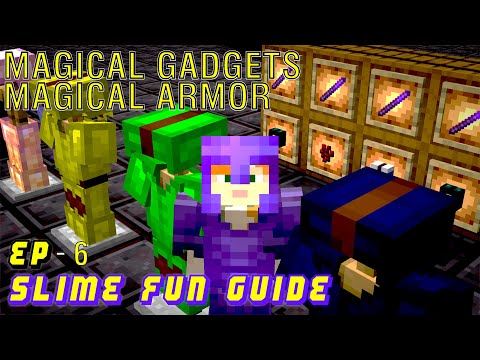 SlimeFun Tutorial in hindi (Ep 06) :- magical gadget and magical armor | #slimefun #minecrafttips