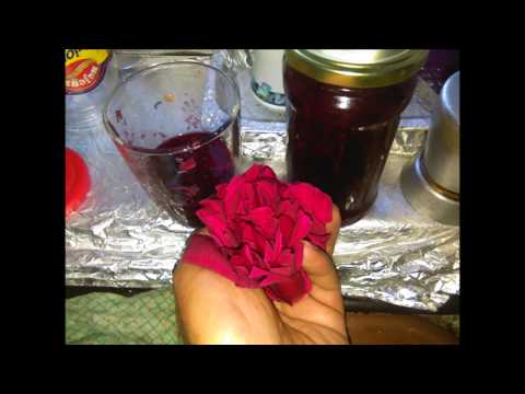 How To Make Sweet With Rose Petals - Homemade - Super Easy And Healthy Recipe - Tutorial Video