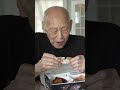 My Chinese Grandpa Tries Korean Fried Chicken For The First Time Shorts