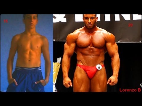 LORENZO BECKER TRANSFORMATION ( +145lbs / 6 years )