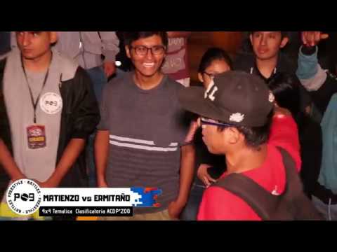 🔥 MATIENZO vs ERMITAÑO - Final - Colectivo P09 - Clasificatoria ACDP*ZOO 🎙️🔥