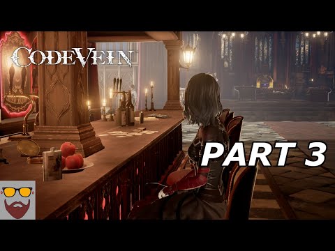 Let's Play Code Vein Part 3 First Boss Time Gameplay Walkthrough Blind