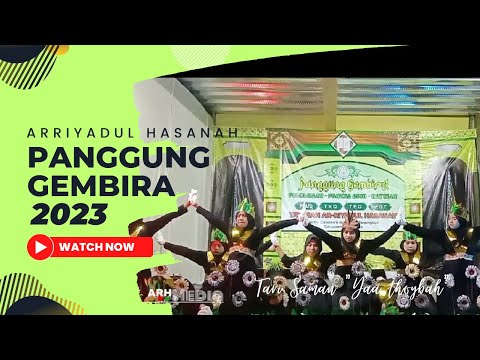 Tari Saman "Yaa Thoybah" | Kreasi Seni Tari Islami - MDTA