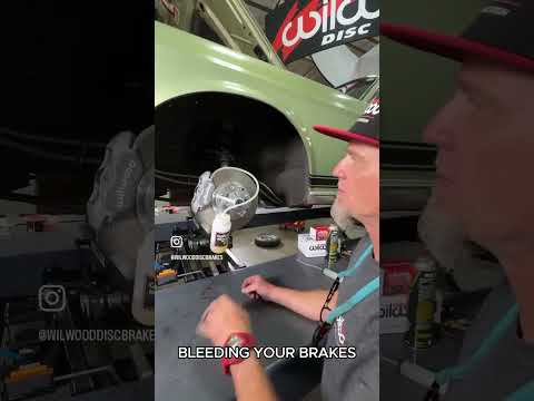 BRAKE TIME TIP! Before bleeding a new brake system. #wilwood #brakes #caliper #fluid