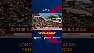 Download lagu Longsor Tutup Jalan Penghubung Jogja #shorts mp3