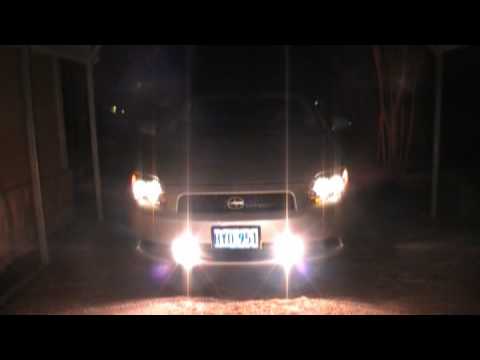 Scion tc fog lights with blue halo