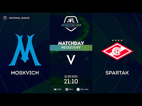 AFL22. Russia. National League. Day 11. Moskvich - Spartak