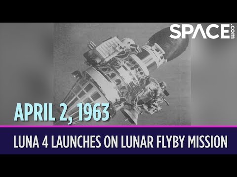 OTD in Space – April 2: Luna 4 Launches on Lunar Flyby Mission