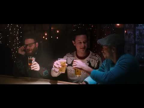 Audience-facing trailer card: cheers under a bell-laced hip-hop sting