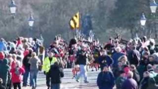 preview picture of video 'Dunkeld Bridge Bicentenary Celebration March 2009'