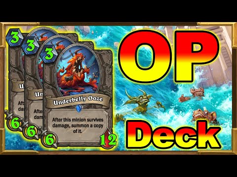 Druid's Top Secret Broken Deck? Underbelly Ooze Over Powered? Ashes of Outland | Hearthstone