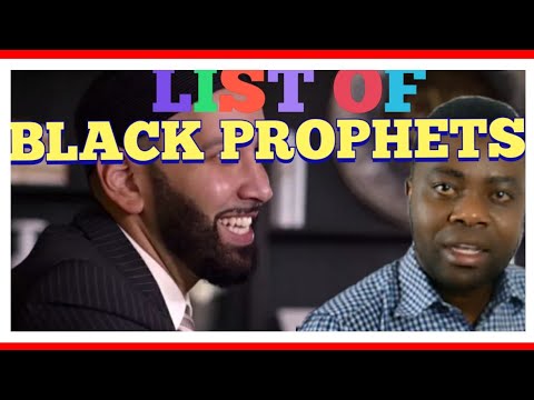 An Incomplete List of Black Prophets   Sh  Omar Suleiman REACTION