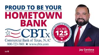CBTx Hometown Bank, Jay Cordova, Lewisville