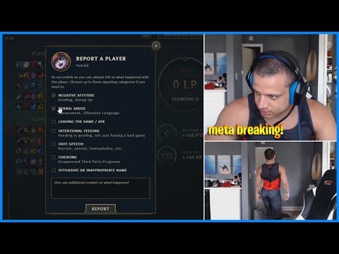 Tyler1 plays Teemo and reports all his teammates | LoL Daily Moments Ep 533