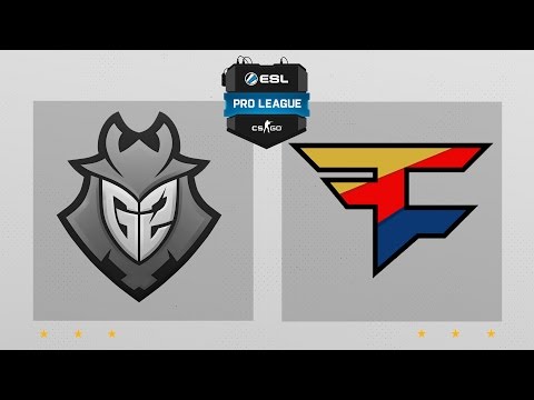 CS:GO - G2 vs. FaZe [Cache] Map 1 - ESL Pro League Season 4 - EU Matchday 4