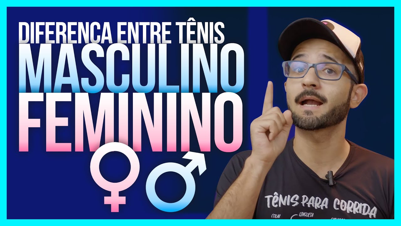 Existe DIFERENÇA entre TÊNIS MASCULINO e FEMININO???
