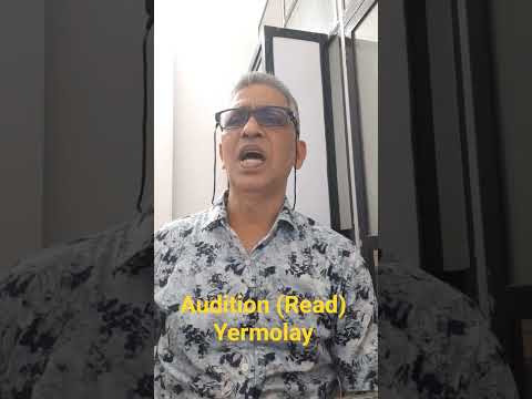 Sandip V Pednekar Yermolay English (Read) Audition