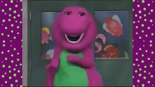 Barney if you&#39;re happy and you know it song from Let&#39;s Eat