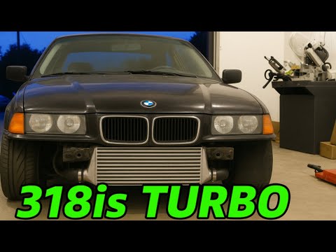 How to Install a Turbo in an E36 318is - BMW M42B18 IS Turbo Build (DIY)