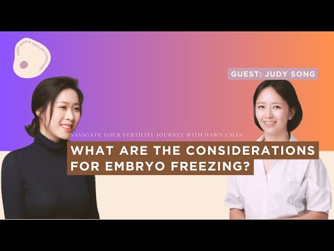 What are the considerations for embryo freezing? | How would you like your eggs? Podcast
