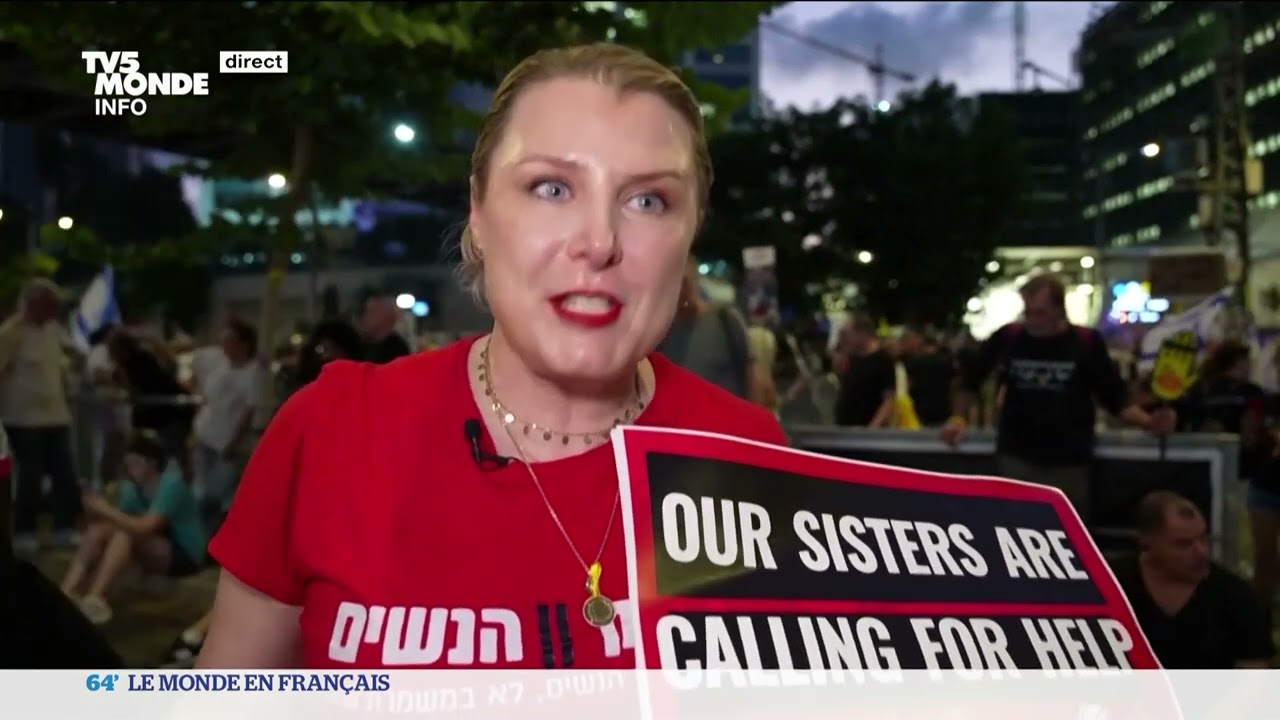Manifestations monstres en Israël pour libérer les otages