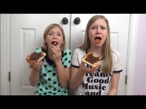 Katherine & Rachael Try New Foods!!!