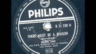 FRANKIE LAINE - THERE MUST BE A REASON