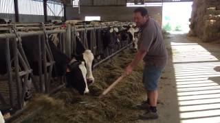 Chez un agriculteur en difficulté
