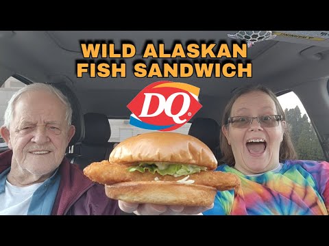 Dairy Queen Wild Alaskan Fish Sandwich Review #foodreview #fastfoodreview #dairyqueen